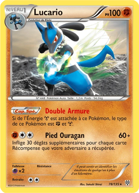 Lucario – Reverse Holo