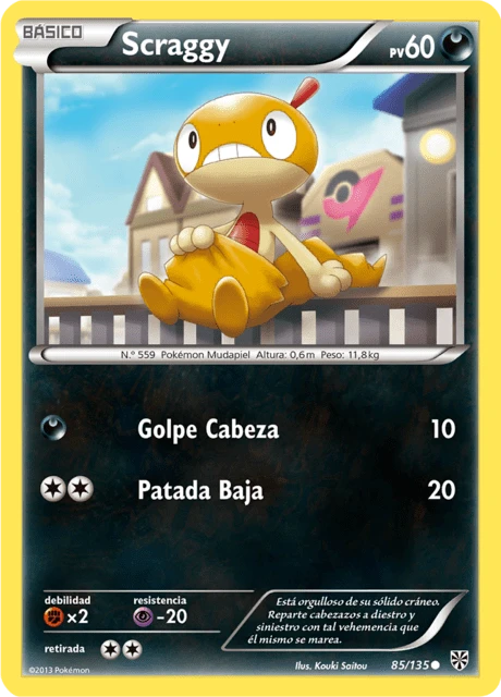 Scraggy – Reverse Holo