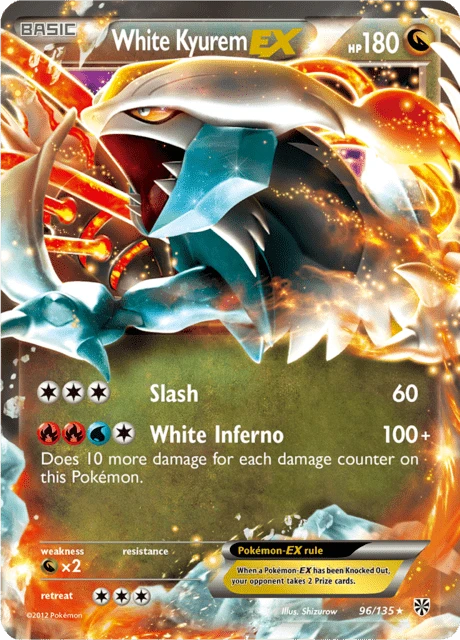 White Kyurem-EX – Holo