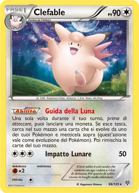 Clefable – Reverse Holo