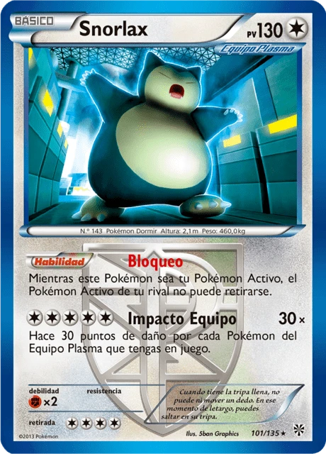 Snorlax – Reverse Holo