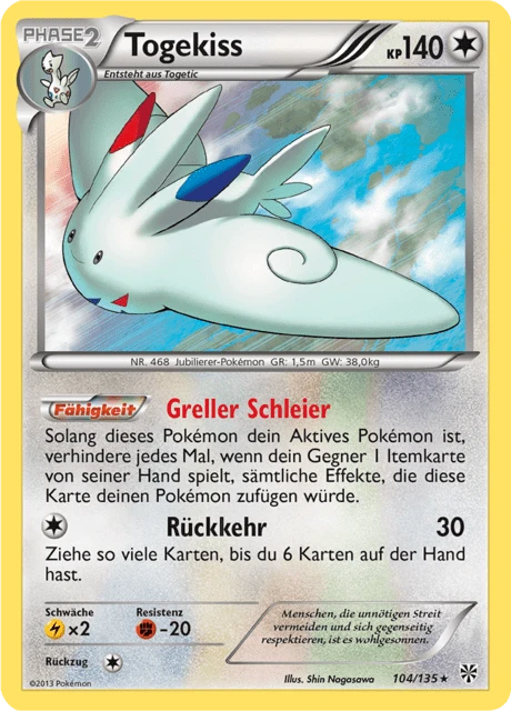 Togekiss – Reverse Holo