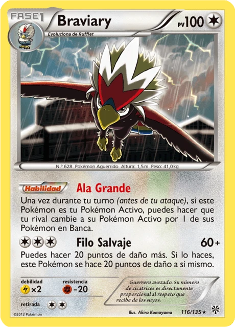 Braviary – Reverse Holo