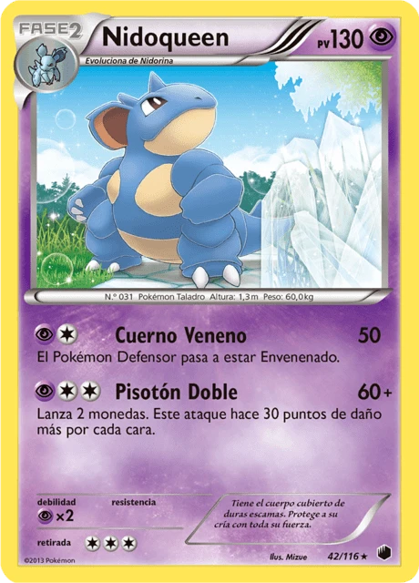 Nidoqueen – Reverse Holo