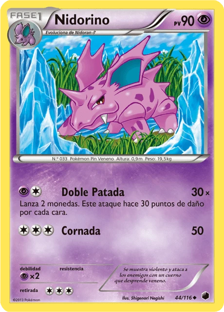 Nidorino – Reverse Holo