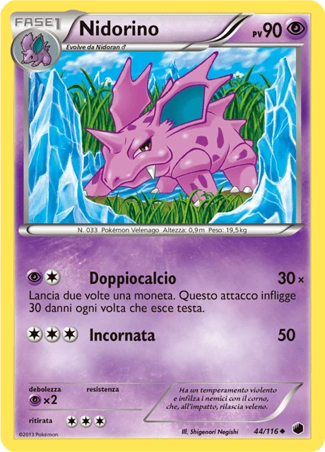Nidorino – Reverse Holo
