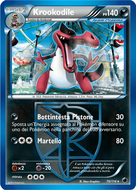 Krookodile – Reverse Holo
