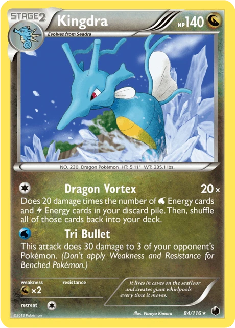 Kingdra – Reverse Holo