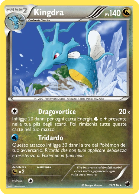 Kingdra – Reverse Holo