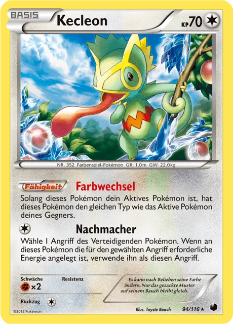 Kecleon – Reverse Holo