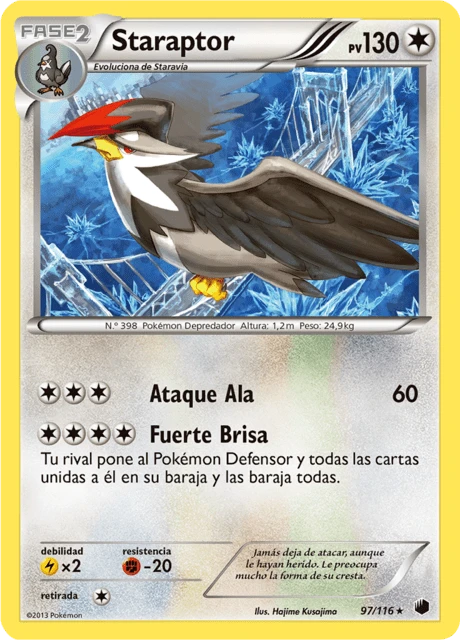 Staraptor – Reverse Holo