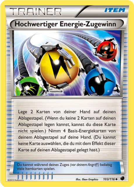 Hochwertiger Energie-Zugewinn – Reverse Holo