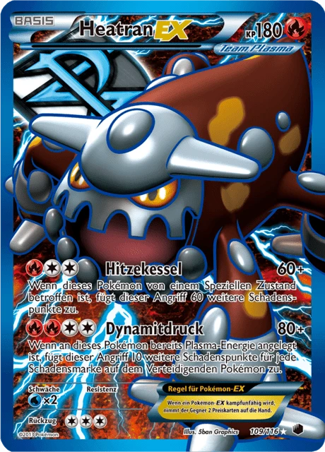 Heatran-EX – Holo