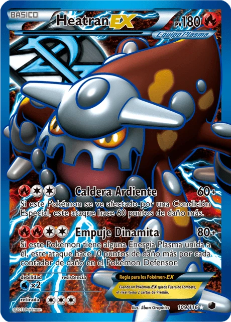 Heatran-EX – Holo