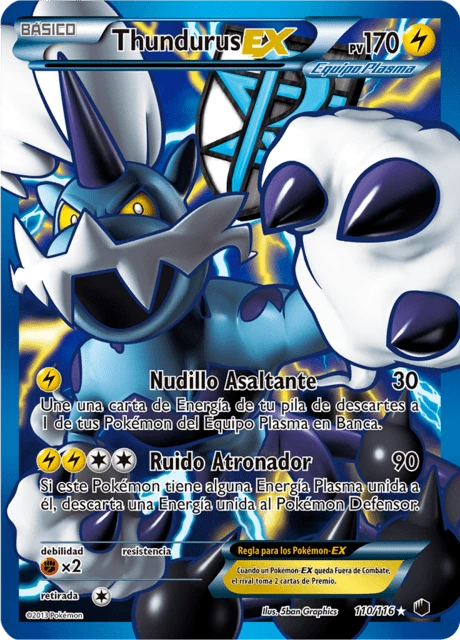 Thundurus-EX – Holo