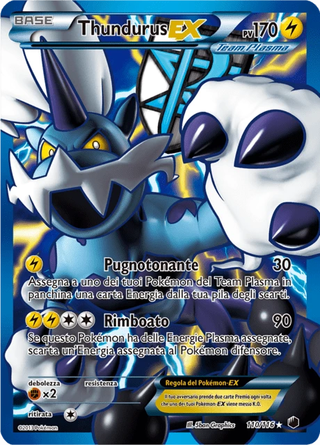 Thundurus-EX – Holo