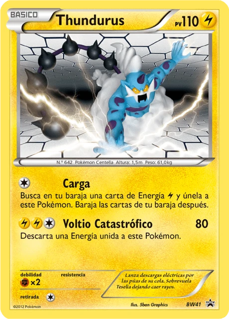 Thundurus – Reverse Holo