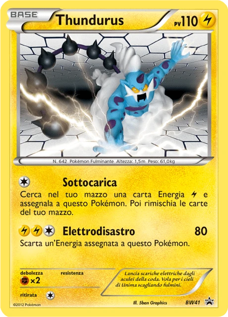Thundurus – Reverse Holo