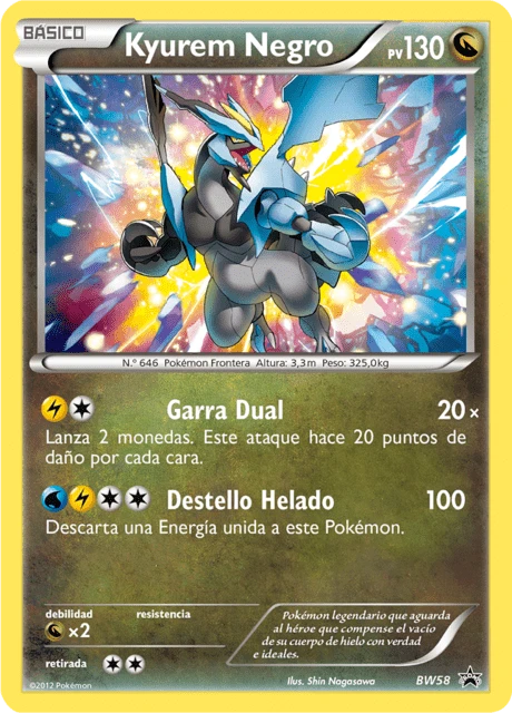 Kyurem Negro – Holo