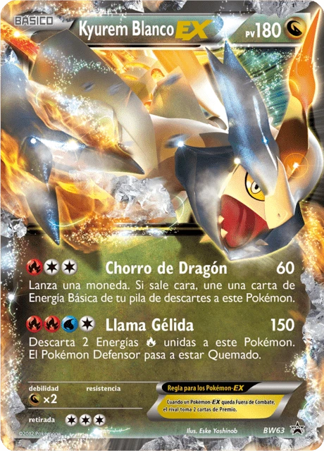 Kyurem Blanco-EX – Holo