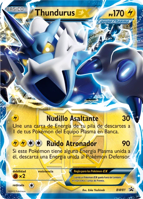 Thundurus-EX – Holo