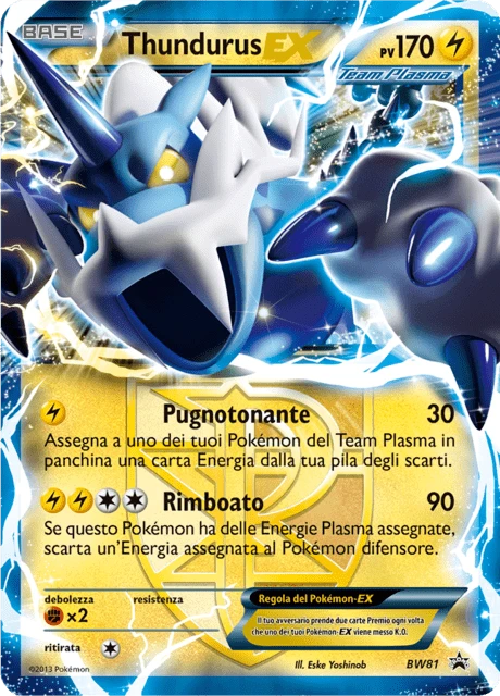 Thundurus-EX – Holo