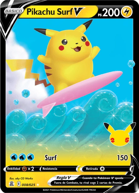 Pikachu Surf V