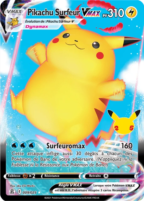 Pikachu Surfeur VMAX