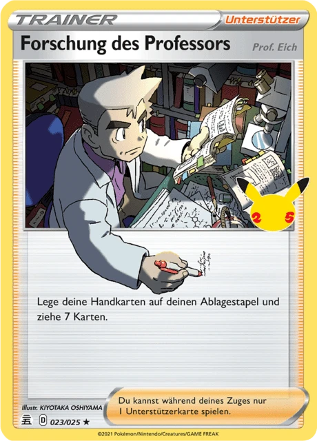 Forschung des Professors