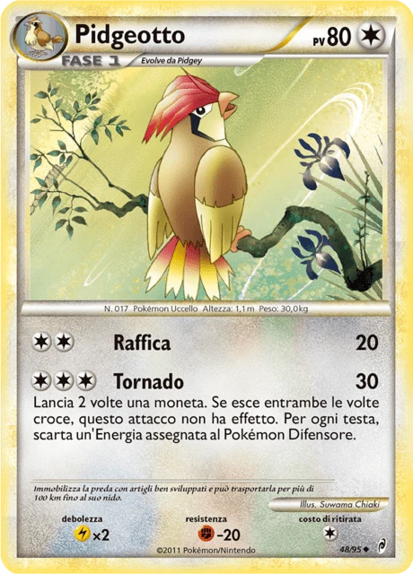 Pidgeotto – Reverse Holo