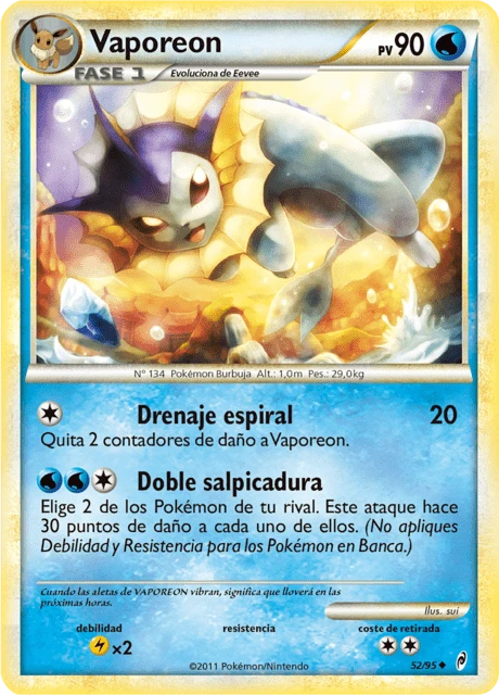 Vaporeon – Reverse Holo