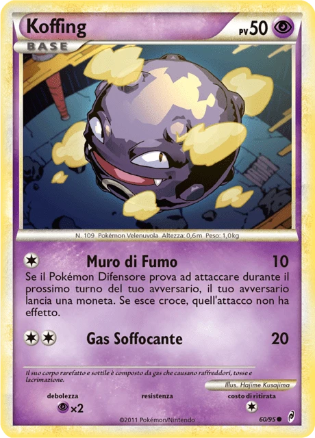 Koffing – Reverse Holo