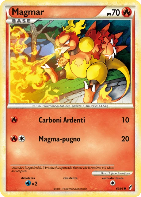 Magmar – Reverse Holo
