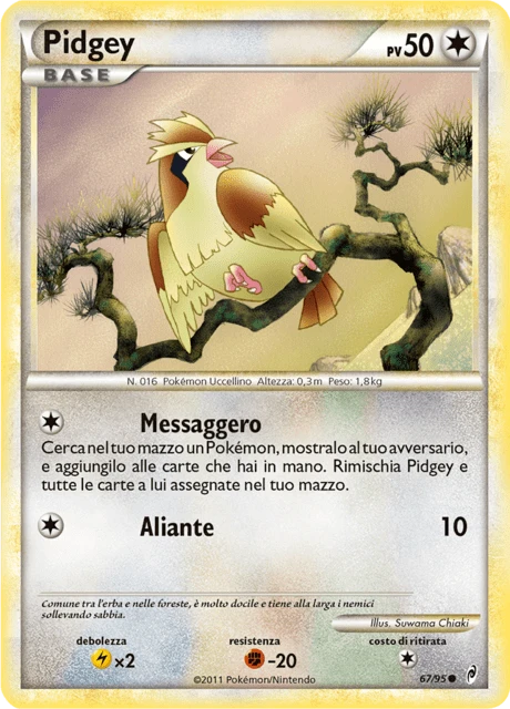 Pidgey – Reverse Holo