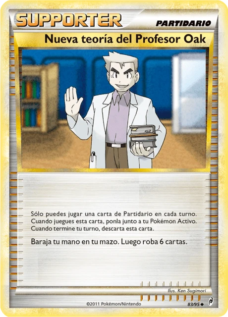Nueva teoría del Profesor Oak – Reverse Holo