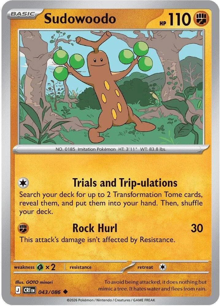 Sudowoodo