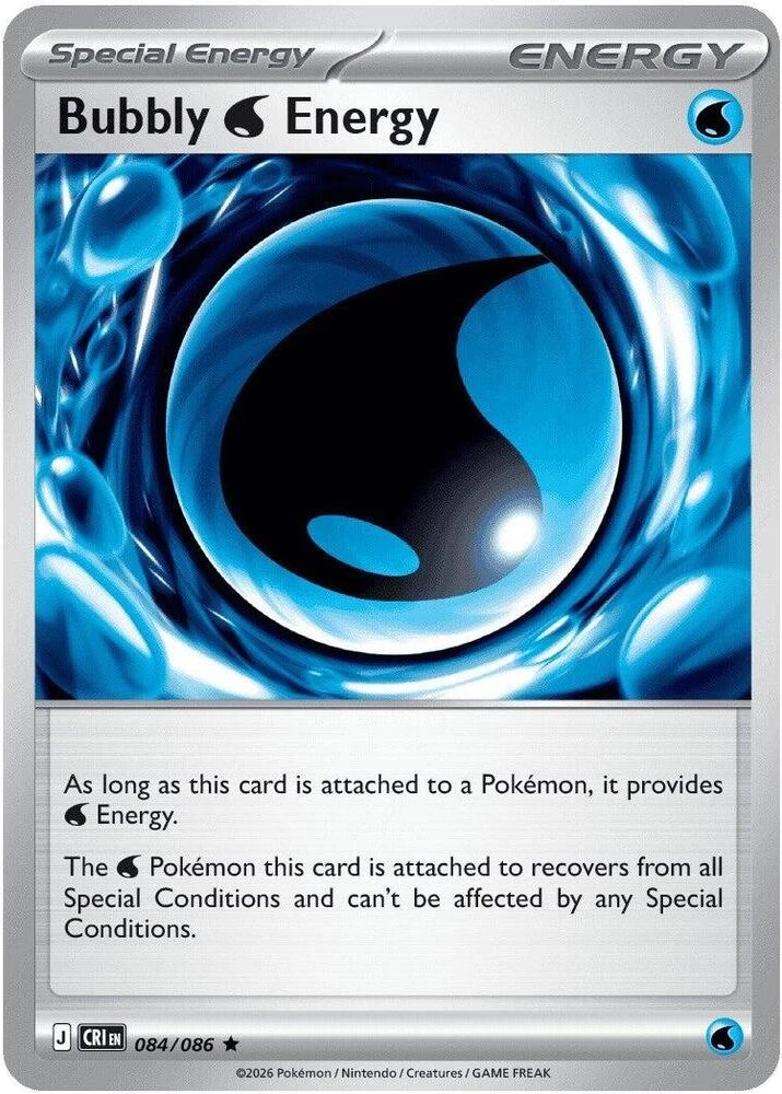 Bubbly Water Energy – Reverse Holo