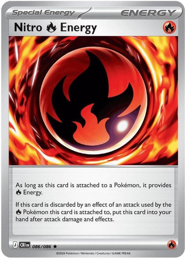 Nitro Fire Energy – Reverse Holo