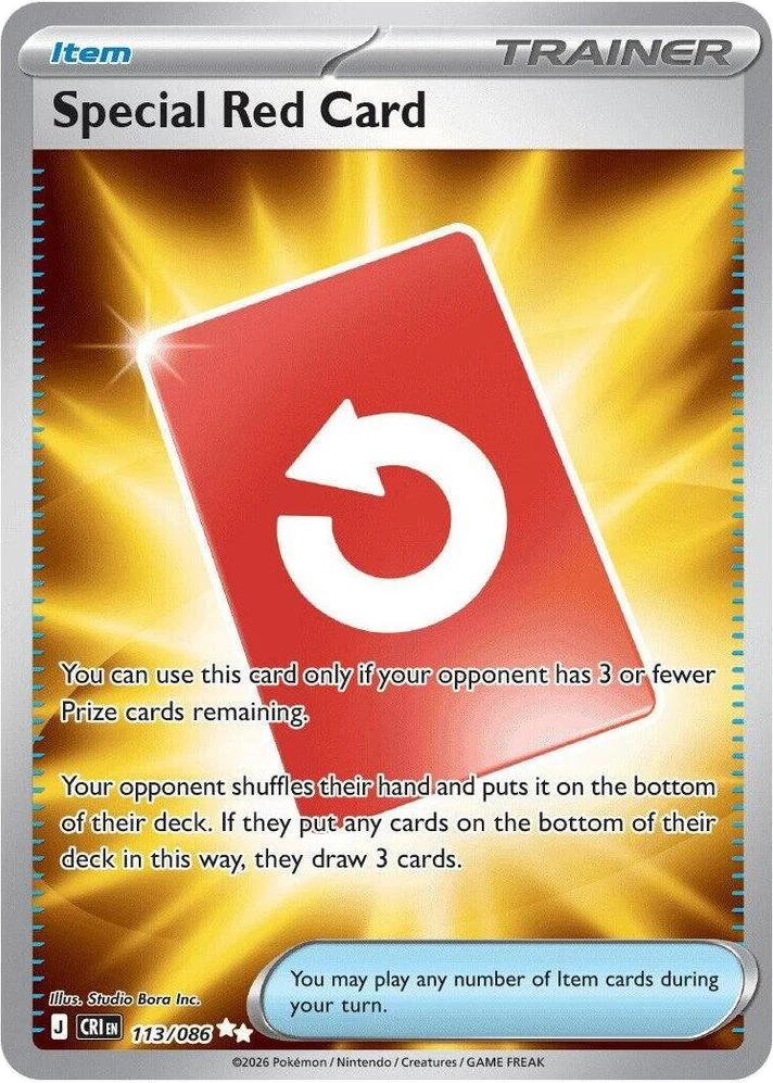 Special Red Card – Holo