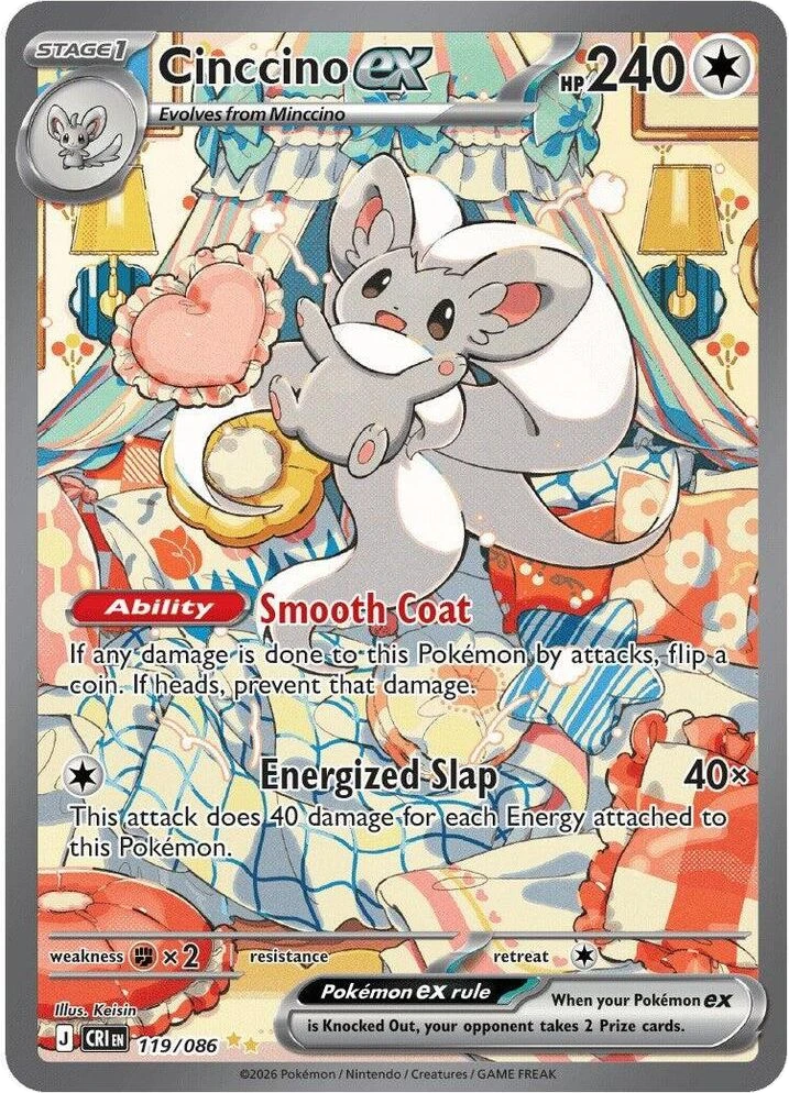 Cinccino ex – Holo