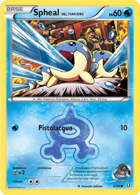 Spheal del Team Idro