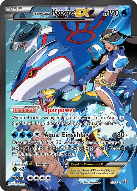 Team Aqua Kyogre-EX