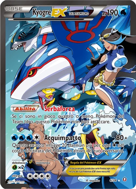 Kyogre-EX del Team Idro
