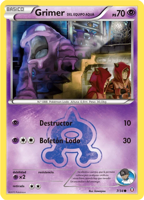 Grimer del Equipo Aqua
