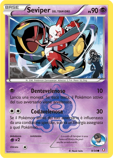 Seviper del Team Idro