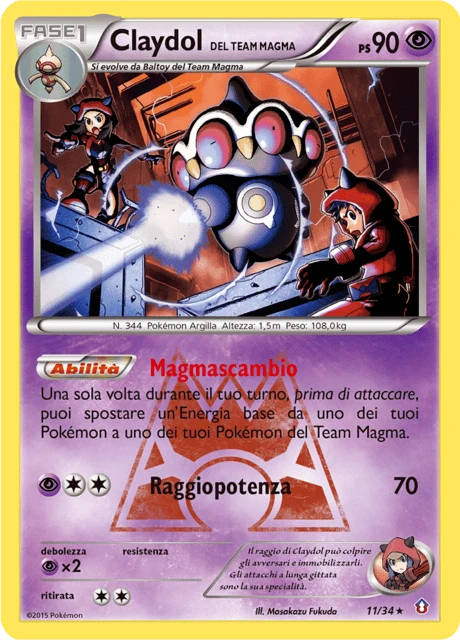 Claydol del Team Magma