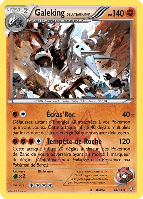 Galeking de la Team Magma