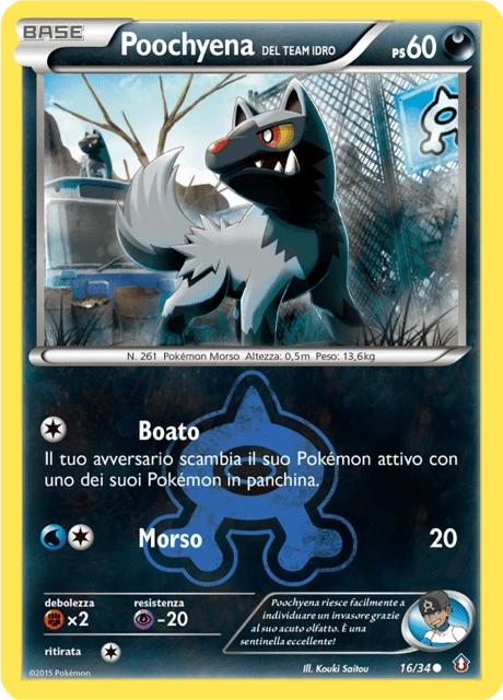 Poochyena del Team Idro