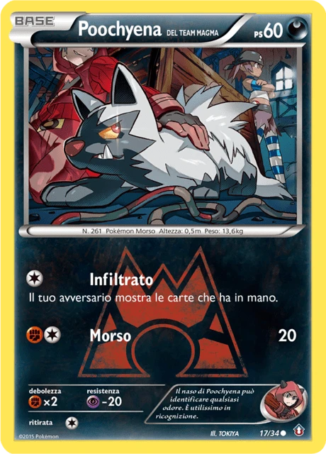 Poochyena del Team Magma
