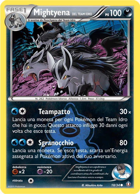 Mightyena del Team Idro